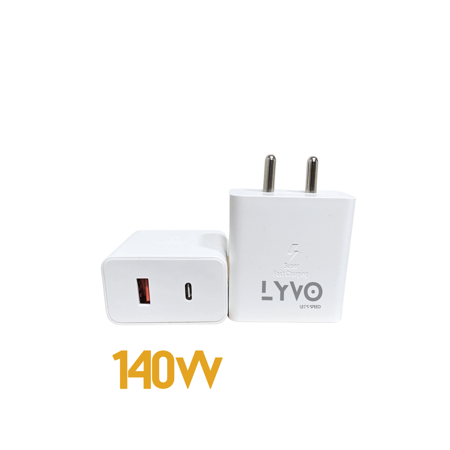 LYVO 140W PD=SUPERVOOC CHARGER WITH 100W CABLE