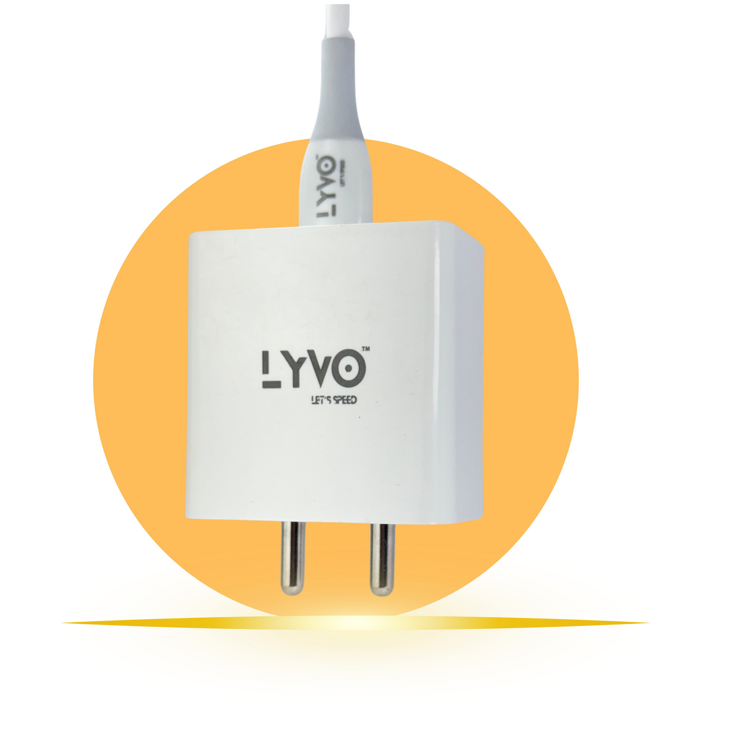 LYVO 80W SUPERVOOC CHARGER WITH CABLE