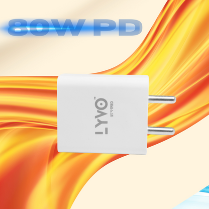 LYVO 80W PD Charger With C to C Cable